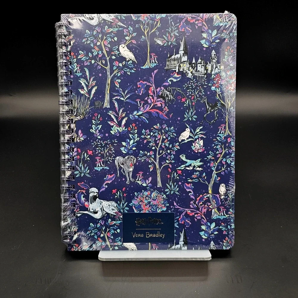 Harry Potter Vera Bradley NEW Forbidden Forest‎ Mini Ruled Notebook Disney
